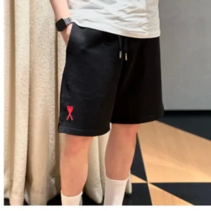 2025 Autumn New Men's Printed Shorts Trendy Casual Love Simple Sports Basketball Shorts 1