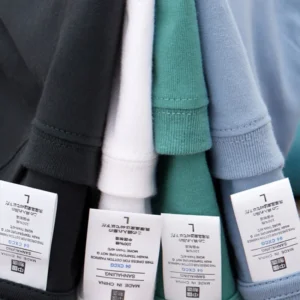 Autumn and Winter Heavy Cotton White Long-sleeved T-shirt Women's Top Versatile T-shirt Inner Bottoming Shirt 2024 New 1