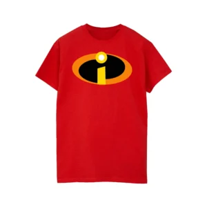 Disney Womens/Ladies The Incredibles Costume Logo Cotton T-Shirt 1