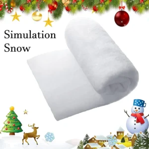 1Mx1.5M Christmas Simulation Snow Blanket Thickened Snow Cotton Artificial Snowflake Snow Scene Arrangement Decoration 1