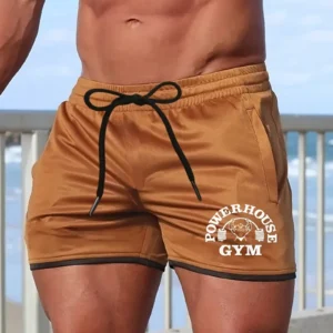 New Breathable Mesh Men's Sports Shorts, Motorcycle, Sports Shirt, Basketball, Beach Pants, Fitness, Gym Training, Summer 1