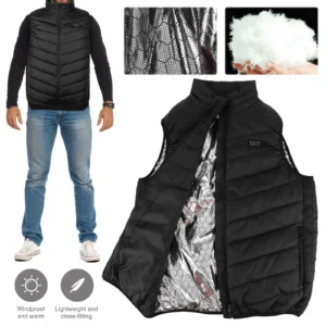 Electric Heating Sportswear 4 Modes Windproof Warm Heat Clothes Waterproof Electric Heated Jackets for Winter Outdoor 1