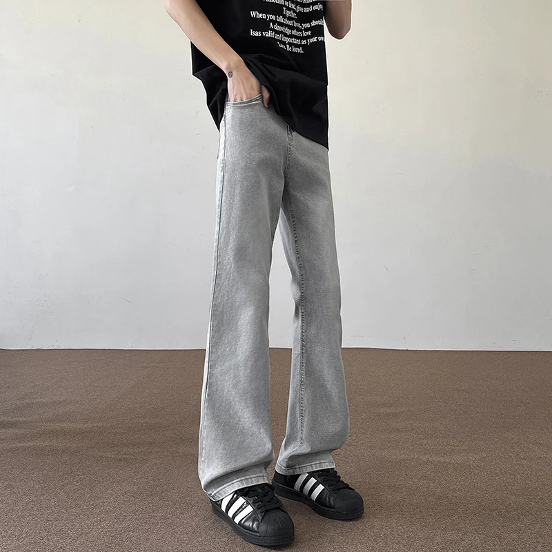 190 Tall Man Summer New 115cm Extra Long Length Jeans Loose Vintage Casual Pants Clothing High Quality 2025 High Street 4