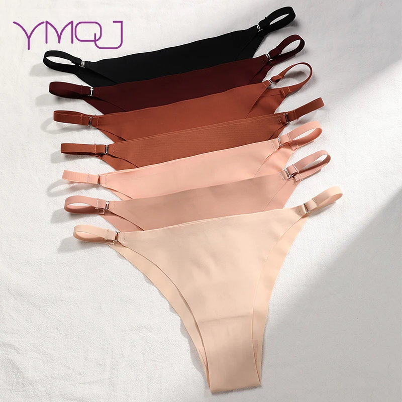 Hot Sale Women's Panty Thin Belt Sexy Cotton Crotch Briefs Comfortable Breathable Seamless Panties P2106D009color 1