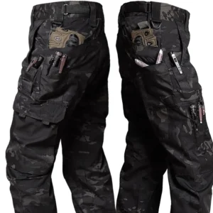 Tactical Pants Men Waterproof Waterproof pants men Combat Trousers Outdoor Multi-pocket Wear-resistant Cargo Pant 1