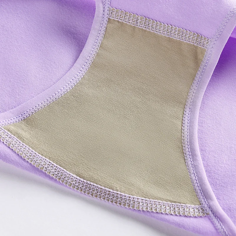 4Pcs/Lot Cotton Panties Women's High Waist Underwear Abdominal Plus Size Briefs Girls Female Seamless Underpants Sexy Lingeries 5