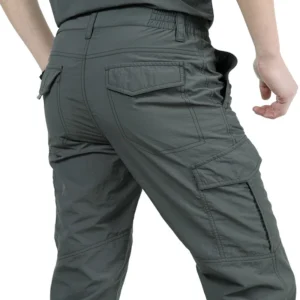 Men's Summer Tactical Cargo Pants Lightweight Casual Waterproof Trousers Casual Pants Wear-resisting Multi-pocket Outdoor Hiking 1