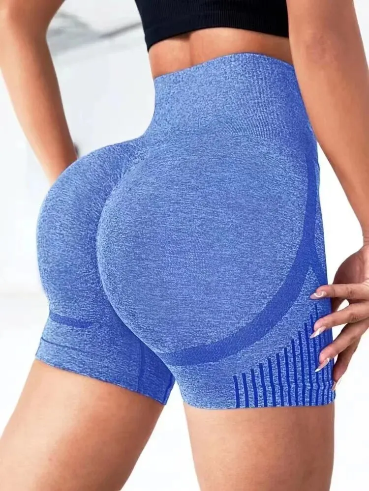 Women Yoga Shorts High Waist Workout Shorts Fitness Yoga Lift Butt Fitness Ladies Yoga Gym Running Short Pants Sportswear 1
