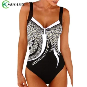 2024 One Piece Swimsuit Sexy Ruched Tummy Control Swimwear Women Vintage Solid Monokini Beachwear Female Bathing Suit Plus Size 1